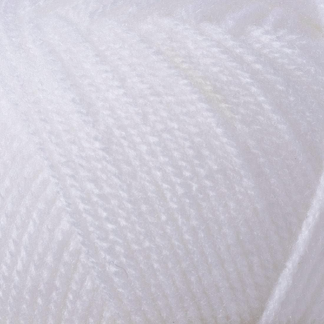 DK Double Knitting Yarn, 100G (White)